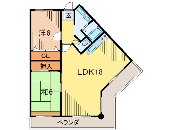 ルーラル・シィーンの物件間取画像